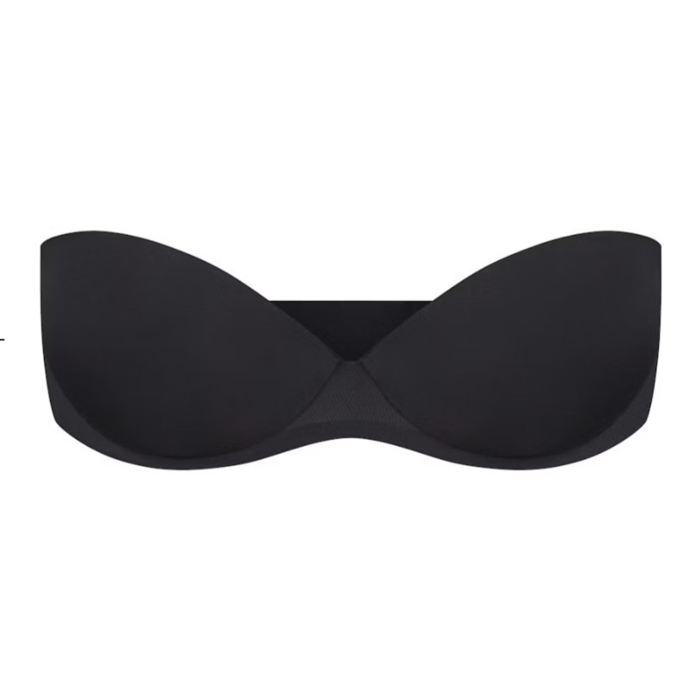 Skims Ultimate Push-Up Strapless Bra BA-BAN-9056 Onyx, 34DD - Picture 2 of 5